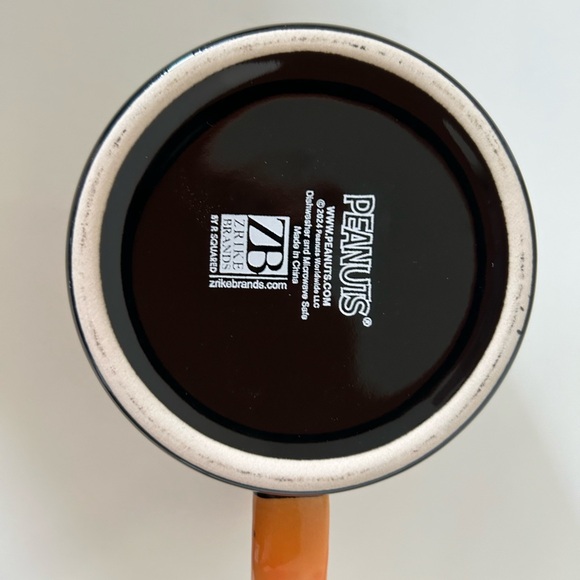 New Peanuts Black & Orange Ceramic Halloween Mug Holiday Decor Collectibles🎃🖤 - Picture 8 of 13